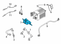 OEM Ford PUMP ASY Diagram - ML3Z-9C111-A