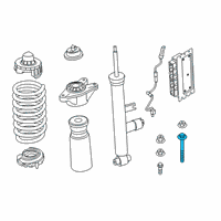 OEM 2013 BMW ActiveHybrid 3 Torx Screw With Collar Diagram - 07-11-9-907-372