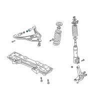 OEM 2002 Chevrolet Tracker Nut, M14X13 (On Esn) Diagram - 30020617