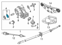 OEM 2020 Chrysler Voyager Seal-Output Diagram - 68227807AB