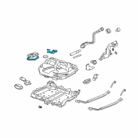 OEM Honda Civic Meter Unit, Fuel Diagram - 37800-S02-C01