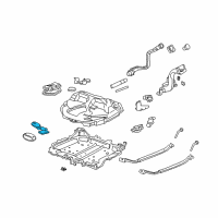 OEM 1997 Honda Civic Pump Set, Fuel Diagram - 17040-S04-L01