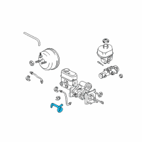 OEM 2007 Dodge Ram 2500 Hose-Brake Booster Vacuum Diagram - 4581635AF