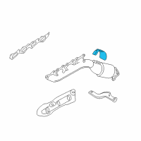 OEM 2013 Hyundai Genesis Protector-Heat Diagram - 28526-3F400