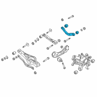 OEM 2019 Kia Optima Arm Assembly-Rear Upper, LH Diagram - 55110C3000