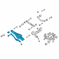 OEM 2019 Kia Cadenza Arm Complete-Rear Lower Diagram - 55220F6300