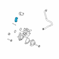 OEM Mercury Milan Hose Diagram - 9L8Z-8A577-A