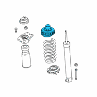 OEM 2022 BMW 330e xDrive SPRING PAD UPPER Diagram - 33-50-6-875-395