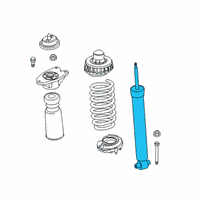 OEM 2022 BMW 330e xDrive SPRING STRUT, REAR Diagram - 33-52-6-879-358