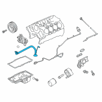 OEM 2018 Ford F-350 Super Duty Oil Pick-Up Diagram - AL3Z-6622-A