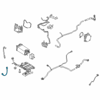 OEM 2014 Ford Explorer Lower Oxygen Sensor Diagram - BB5Z-9G444-A