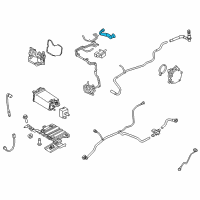 OEM Ford Explorer Vent Hose Diagram - EJ7Z-6758-B