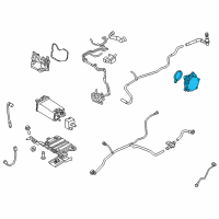 OEM Ford Fusion Air Injection Reactor Pump Diagram - BB5Z-2A451-C