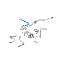 OEM 2005 Toyota Celica Vacuum Hose Diagram - 23827-22010