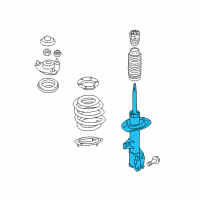 OEM 2015 Hyundai Tucson Strut Assembly, Front, Left Diagram - 54651-2S650