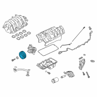 OEM Ford F-150 Vibration Damper Diagram - EL3Z-6312-A