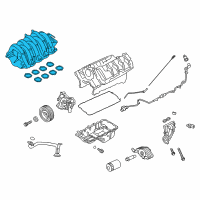 OEM 2016 Ford F-150 Intake Manifold Diagram - FL3Z-9424-J