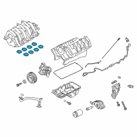 OEM 2015 Ford F-150 Manifold Gasket Diagram - FR3Z-9439-A