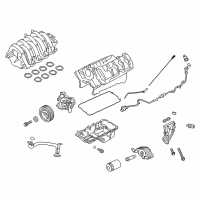 OEM 2015 Ford F-150 Dipstick Diagram - FL3Z-6750-D