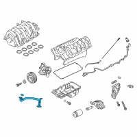 OEM Ford Inlet Tube Diagram - BR3Z-6622-A