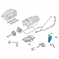 OEM Ford Adapter Diagram - FL3Z-6881-A