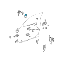 OEM 2001 Lexus ES300 Switch Sub-Assy, Door Unlock Diagram - 84903-33110