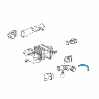 OEM Toyota T100 Air Hose Diagram - 12261-62050