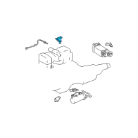 OEM Lexus GS300 Valve, Vacuum Switching, NO.1 Diagram - 90910-12243