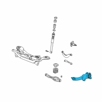 OEM 2007 Ford Focus Knuckle Diagram - 4S4Z-5A968-AC