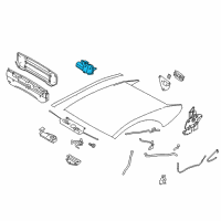 OEM 2018 BMW M6 Drive Unit, Sunroof Diagram - 67-61-6-922-652