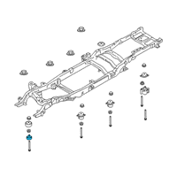 OEM Ford F-350 Super Duty Lower Insulator Diagram - HC3Z-2500155-B