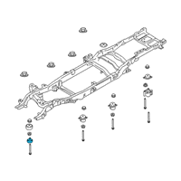 OEM 2020 Ford F-350 Super Duty Lower Insulator Diagram - HC3Z-2500155-B