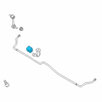 OEM Kia Borrego Bush-Stabilizer Bar Diagram - 555132J100