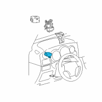 OEM 2003 Toyota Corolla Module Diagram - 88240-02050