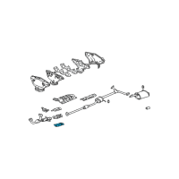 OEM 2001 Acura CL Cover (Lower) Diagram - 18181-PGE-A00