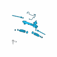 OEM Chevrolet Equinox Gear Kit, Steering Diagram - 19180760