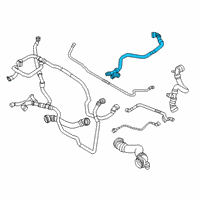 OEM BMW X4 HOSE CHARGE AIR COOLER Diagram - 17-12-8-053-466
