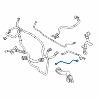 OEM 2021 BMW X3 PIPE, RADIATOR-EXPANSION TAN Diagram - 17-12-8-053-461