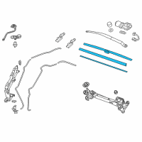 OEM 2015 Honda CR-V Blade, Wiper (Lh-400) Diagram - 76630-T0A-A02