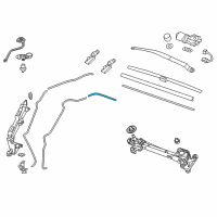 OEM 2011 Acura TSX Tube (420MM) Diagram - 76827-SFE-003