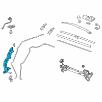 OEM 2012 Honda CR-V Tank, Washer (2.5L FR.-RR.) Diagram - 76841-T0A-A01