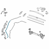 OEM 2017 Acura RLX Tube (880MM) Diagram - 76851-SZT-G01