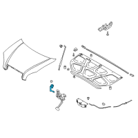 OEM 2008 Hyundai Tucson Switch Assembly-Lid Diagram - 93880-2E000