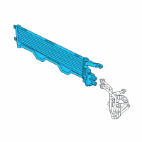 OEM 2020 Chrysler Voyager Cooler-Transmission Oil Diagram - 68510383AA