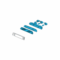 OEM Ford High Mount Lamp Diagram - CC3Z-13A613-B