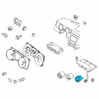 OEM 2012 Ford Mustang Oil Gauge Diagram - CR3Z-9G272-A