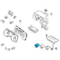 OEM 2012 Ford Mustang Temperature Gauge Diagram - CR3Z-10A873-A