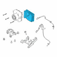 OEM Lincoln MKZ ABS Control Unit Diagram - KG9Z-2C219-Q