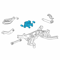 OEM 2009 Saturn Vue Knuckle Diagram - 23343507