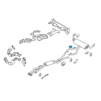 Genuine Exhaust Hanger diagram